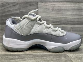 Nike Air Jordan 11 Low AV2187 Cool Grey Sneakers Size 8.5